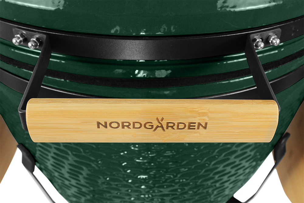 Keraamiline grill Kamado Nordgarden 26″ roheline + tarvikud